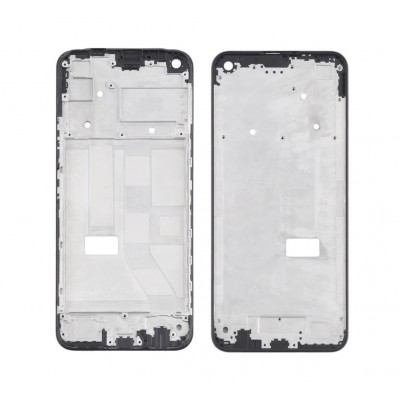 Lcd Frame Middle Chassis For Realme 7i Blue By - Maxbhi Com