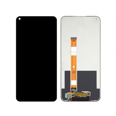 Lcd With Touch Screen For Realme 7i White By - Maxbhi Com