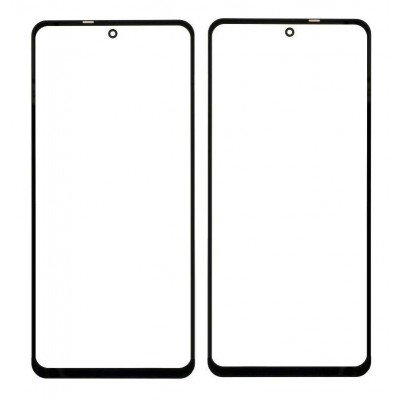 Replacement Front Glass For Xiaomi Poco X3 Blue By - Maxbhi Com