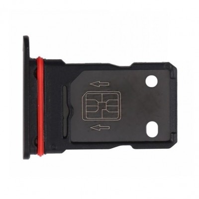 Sim Card Holder Tray For Oneplus 8t Black - Maxbhi Com