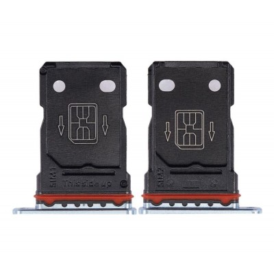 Sim Card Holder Tray For Oneplus 8t Silver - Maxbhi Com