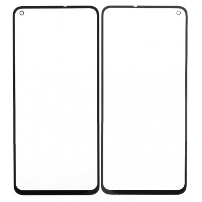 Replacement Front Glass For Xiaomi Mi 10t Pro Black By - Maxbhi Com