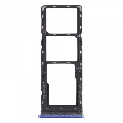 Sim Card Holder Tray For Tecno Spark 6 Air Blue - Maxbhi Com