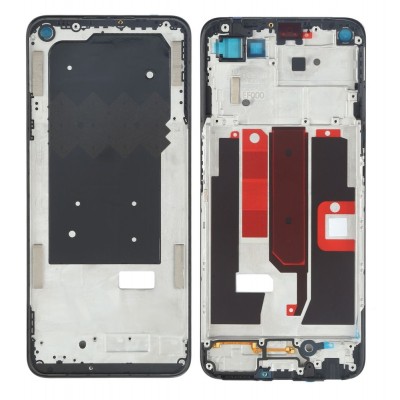 Lcd Frame Middle Chassis For Oppo A93 White By - Maxbhi Com