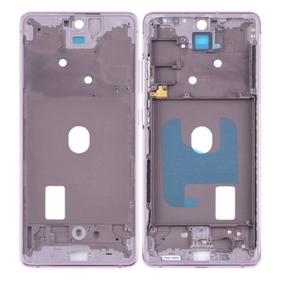 Lcd Frame Middle Chassis For Samsung Galaxy S20 Fe Lavender By - Maxbhi Com
