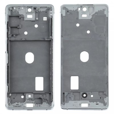 Lcd Frame Middle Chassis For Samsung Galaxy S20 Fe White By - Maxbhi Com