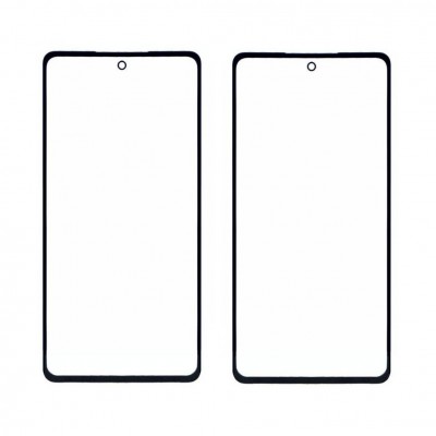 Replacement Front Glass For Samsung Galaxy S20 Fe Black By - Maxbhi Com