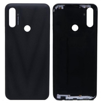 Back Panel Cover For Realme Narzo 20a Black - Maxbhi Com