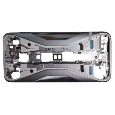 Lcd Frame Middle Chassis For Black Shark 3s White By - Maxbhi Com