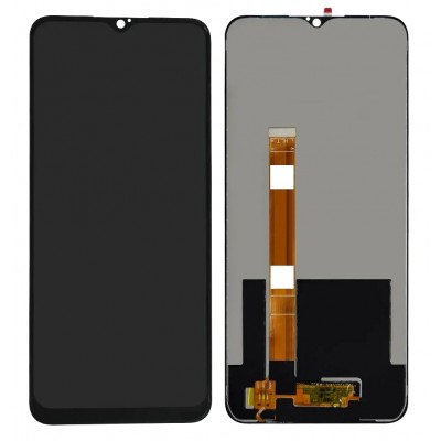 Lcd With Touch Screen For Realme Narzo 20a Black By - Maxbhi Com