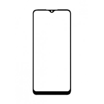 Replacement Front Glass For Realme Narzo 20a Black By - Maxbhi Com