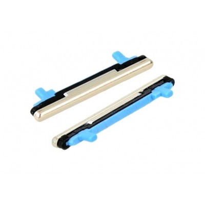 Volume Side Button Outer For Samsung Galaxy A8 2018 Gold By - Maxbhi Com