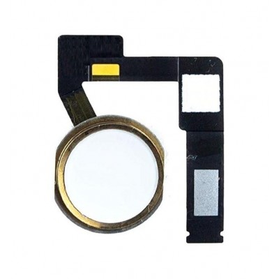 Home Button Complete for Apple iPad Air 2019 Gold - Outer Plastic with Inner Flex