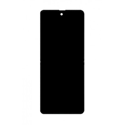 Lcd Frame Middle Chassis For Samsung Galaxy Z Flip 5g Black By - Maxbhi Com