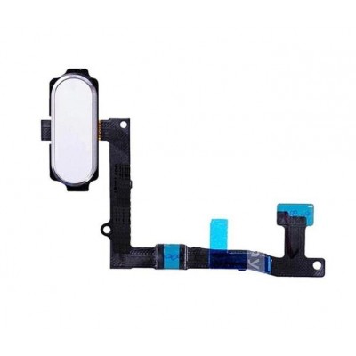 Home Button Complete For Samsung Galaxy S6 Edge Plus White By - Maxbhi Com
