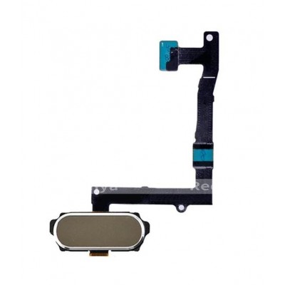 Home Button Complete For Samsung Galaxy S6 Edge Usa Black By - Maxbhi Com