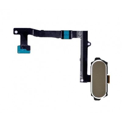 Home Button Complete For Samsung Galaxy S6 Edge Usa Gold By - Maxbhi Com