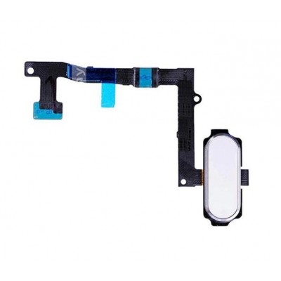 Home Button Complete For Samsung Galaxy S6 Edge Usa Silver By - Maxbhi Com