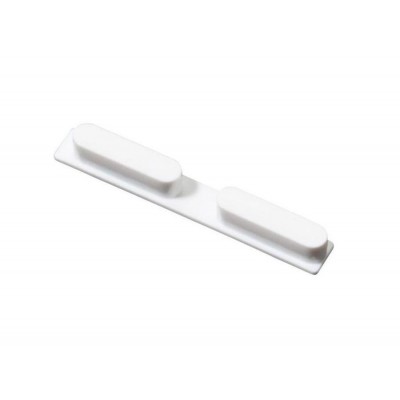 Volume Side Button Outer For Samsung Galaxy S6 Edge Usa Silver By - Maxbhi Com
