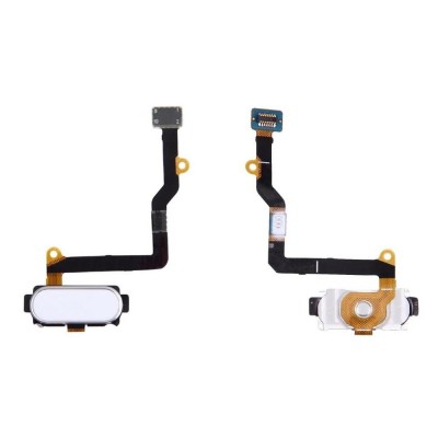 Home Button Complete For Samsung Galaxy C5 White By - Maxbhi Com