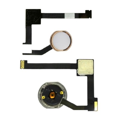 Home Button Complete For Apple Ipad Air 2 Wifi Cellular 128gb Gold By - Maxbhi Com