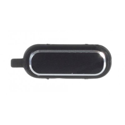 Home Button Outer For Samsung Galaxy Tab 3 V Black By - Maxbhi Com