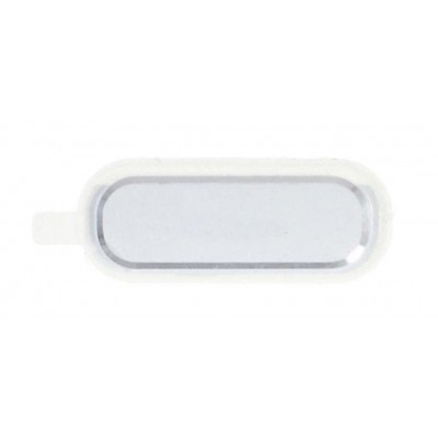 Home Button Outer For Samsung Galaxy Tab 3 V White By - Maxbhi Com