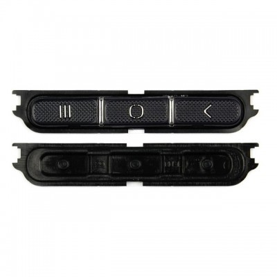 Home Button Outer For Samsung Galaxy Xcover 4s Black By - Maxbhi Com