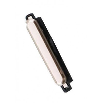 Power Button Outer For Samsung Galaxy C7 White By - Maxbhi Com