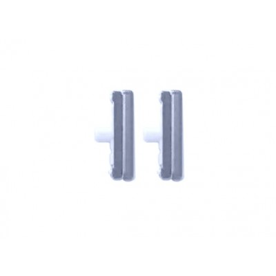 Volume Side Button Outer For Samsung Galaxy Note Fan Edition Silver By - Maxbhi Com