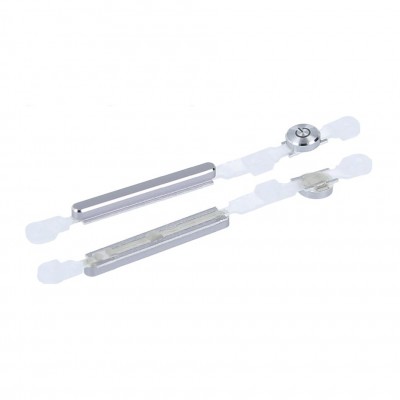 Volume Side Button Outer For Sony Xperia Xa2 Ultra Silver By - Maxbhi Com