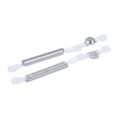 Volume Side Button Outer For Sony Xperia Xa2 Silver By - Maxbhi Com