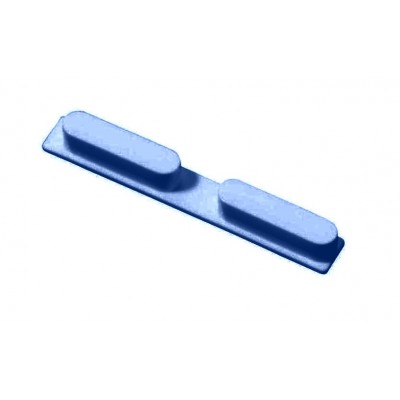 Volume Side Button Outer For Tecno Spark 3 Blue By - Maxbhi Com