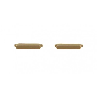 Volume Side Button Outer For Motorola Moto Z Force Black Gold By - Maxbhi Com