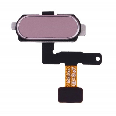 Home Button Complete For Samsung Galaxy J7 2017 Rose Gold By - Maxbhi Com