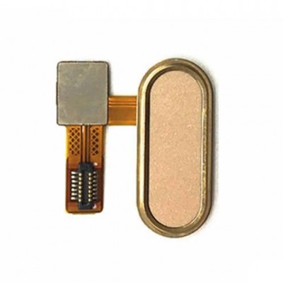Home Button Complete For Xiaomi Redmi Pro Gold By - Maxbhi Com
