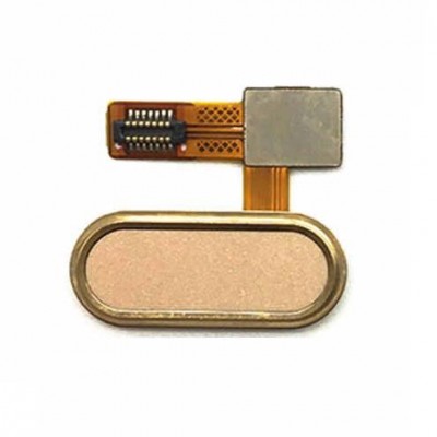 Home Button Complete For Xiaomi Redmi Pro Gold By - Maxbhi Com