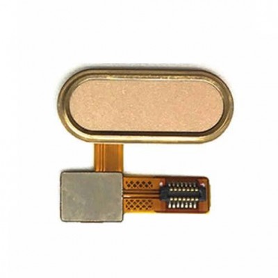 Home Button Complete For Xiaomi Redmi Pro Gold By - Maxbhi Com