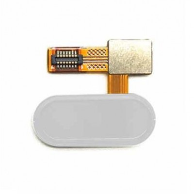 Home Button Complete For Xiaomi Redmi Pro Silver By - Maxbhi Com