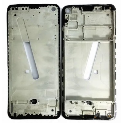 Lcd Frame Middle Chassis For Vivo V19 Neo Black By - Maxbhi Com