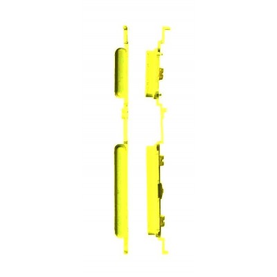 Power Button Outer For Samsung Galaxy Tab 3 Lite 7 0 Yellow By - Maxbhi Com