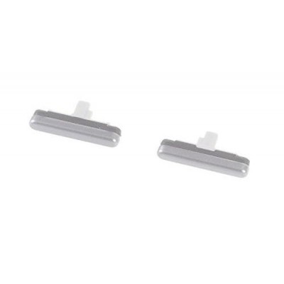 Volume Side Button Outer For Samsung Galaxy S7 Cdma Silver By - Maxbhi Com