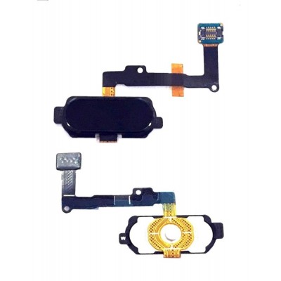 Home Button Complete For Samsung Galaxy J7 2018 Black By - Maxbhi Com