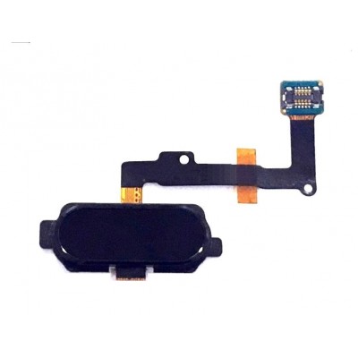 Home Button Complete For Samsung Galaxy J7 2018 Black By - Maxbhi Com