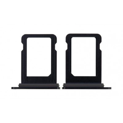 SIM Card Holder Tray for Apple iPhone 12 - Black