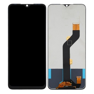 Lcd With Touch Screen For Tecno Spark 6 Air White By - Maxbhi Com