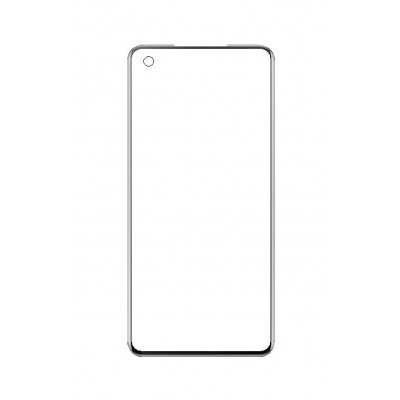 Replacement Front Glass For Vivo Iqoo 5 5g White By - Maxbhi Com