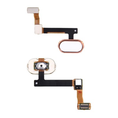 Home Button Complete For Oppo R9 Plus Black By - Maxbhi Com