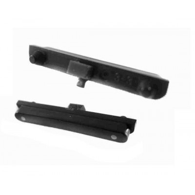Volume Side Button Outer For Samsung P1010 Galaxy Tab Wifi Black Grey By - Maxbhi Com