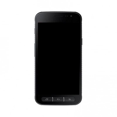 Home Button Complete For Samsung Galaxy Xcover 4 Black By - Maxbhi Com